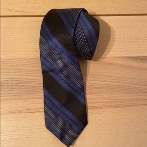 Breuer Blue 100% Silk Tie